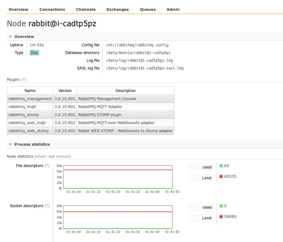 rabbimq web manage