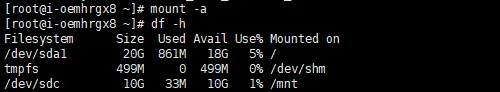 manual linux auto mount 4